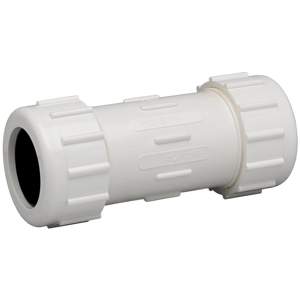 PVC Compression Coupler - Repair Fittings